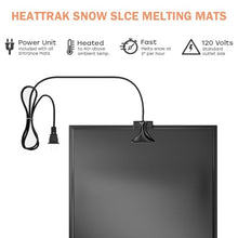 Erxewim Electric Snow Melting Mats for Easy Outdoor Installation, Fast & Efficient Snow Removal, Low-Temperature Resistant, Energy-Saving Walkway Heating Solutions (Black C)