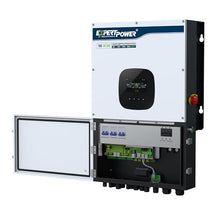 ExpertPower 10KW 48V - 120V/ 240V/ 208V Hybrid Solar Inverter | 12KW Solar PV Input, 10000W AC Output | Max. 60KW in Parallel | UL1741 | Built-in WiFi | Home, Cabin, Off-Grid, Grid-Tie Solar System