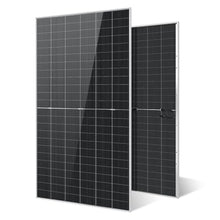 SUNGOLDPOWER UL61730 N-Type 2PCS 590W Bifacial Solar Panels,16BB High Efficiency Monocrystalline Solar Panel for Energy Storage,Charging Station, Household,On/Off Grid Solar System (2x590W Bifacial)