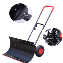 39.3 Inch Bidirectional Heavy Duty Rolling Snow Plow