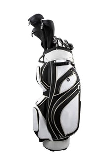 Euraka S8 Brosnan Lady Diamond S5 Women's Complete Golf Club Set [18-Piece] Black/Silver/Gold