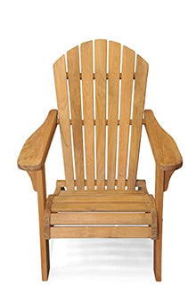 GOLDENTEAK Premium Teak Adirondack Chairs - Pair Golden Honey Brown