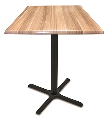HBS OD211 42" Tall Indoor/Outdoor All-Season Pub Table with 30" Square Top