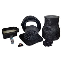 HALF OFF PONDS Savio Pond Free 4000 Waterfall Kit with 10' x 20' EPDM Liner and 4000 GPH Pump Black