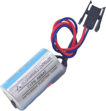SJEFDVDFFGS [100-Pack] ER17330V/3.6V Lithium Battery,A6BAT Battery MR-BAT ER17330V/3.6V for PLC Machine