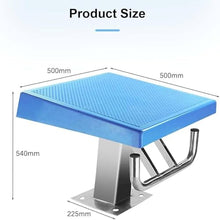 DLYZAYE Stainless Diving Platform, Training Competition Diving Boards, Professional Swimming Pool Diving Boards Platform, Pool Starting Platform, Easy to Assemble