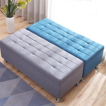 Storage Sofas Rectangular Sofa Stool Shoe Shine Stool Bedside Multifunctional Storage Stool Dressing Room Dressing Room Stools Shoes Changing Stool (Brown,80 * 40 * 40cm)