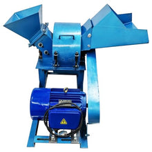 HayWHNKN Wood Chipper Shredder Two Inlets Branch Crusher with 20mm Screen Size for Corn Straw Grass 220v 4.5kw