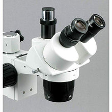 AmScope Trinocular Stereo Microscope 10X-60X Clear