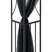 HKTMGDNG 10x10 Patio Gazebo with Mesh Sidewalls Anthracite Steel Tent