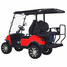 M MASSIMO MOTOR Electric Golf Cart Red