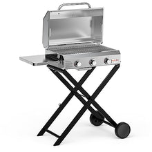 ONLYFIRE GRILLS Portable Propane Gas Grill with Foldable cart, BBQ Grill