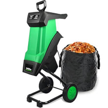 SHENGSHIYU 2400W Electric Wood Chipper Garden Shredder with 50L Collector