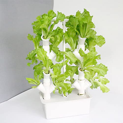 BEESOM Vertical Hydroponics Indoor Growing System, Garden Hydroponic Growing System, Vertical Hydroponic Kit for Gardening, Grow Lettuce, Herbs, Veggies & Fruits,16Holes