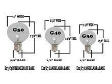 Novelty Lights 100' Warm White LED G50 Globe Outdoor String Lights