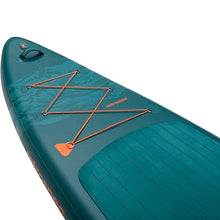 Retrospec Inflatable Stand Up Touring Paddle Board Deep Sea