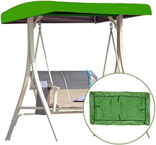 Patio Swing Canopy Replacement Top Cover,Outdoor Waterproof - UV Resistant Oxford Cloth Patio Garden Swing Terrace Canopy Replacement Top Cover,Top Cover for Seat Furniture