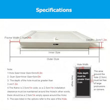 5" 6" 12" 16" 20" 26" 36" Access Panel for Drywall, Pull Open Cabinet Door, White Attic Access Door Plumbing Panel for Kitchen Storage Room Laundry Chute Ceiling(36x46in/91x117cm)