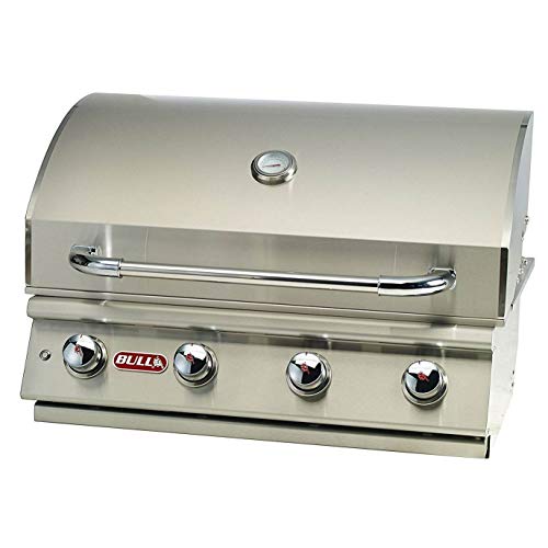 Bull Outdoor Products Lonestar 60,000 BTU Drop-In Grill Head – Stainless Steel, Liquid Propane
