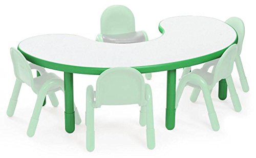 Angeles Baseline Kidney Activity Table 24"H Shamrock Green