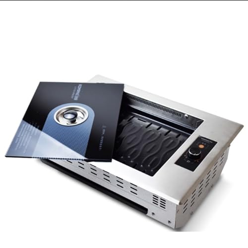 SDdPulse Electric Grill for Korean BBQ Restaurants,Infrared Smokeless Commercial BBQ Machine, Large Capacity Non-Stick Grill Pan, Easy-Clean Design