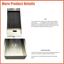 Banfluxion Commercial Natural Gas-fired Broiler 43x30cm Grill Size