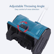 Portable Snow Blower, Efficient Snow Thrower with Directional Plate, Lightweight Snow Blower for Driveway Winter Snow Removal(One Battery)