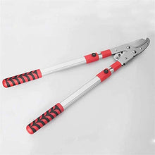 Handheld Extendable Garden Shears Telescopic Anvil Lopper Fruit Tree Pruning Steel SK5 High Branch Shears Garden Trimming Tools Thick Branches Scissors