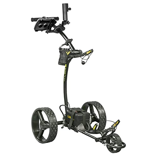 BAT-CADDY ELECTRIC GOLF CADDY X4R Advanced Lithium 36-Hole Golf Push Cart Phantom Black