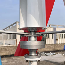 Vertical Wind Turbine Generator 1500W Small Free Energy Wind Power Generator with MPPT Controller for Home Energy Supplementation Factory Use