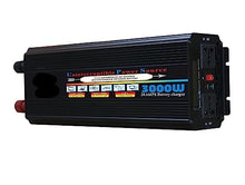 PDOLIGBDN 3KW 3000W DC12V/24V to AC110V/220V 50HZ/60HZ Modified Wave Power Inverter (Color : 60HZ, Size : 24V-220V)