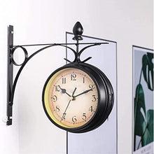 EHVYBDX Outdoor Wall Clock, Outdoor Garden Wall Clock, Hanging Wall Clock Non Waterproof Wall Clock for Garden Decoration