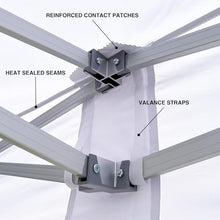 Pro Expo 10x10 Heavy Duty Aluminum Canopy Tent Package Waterproof Fireproof White