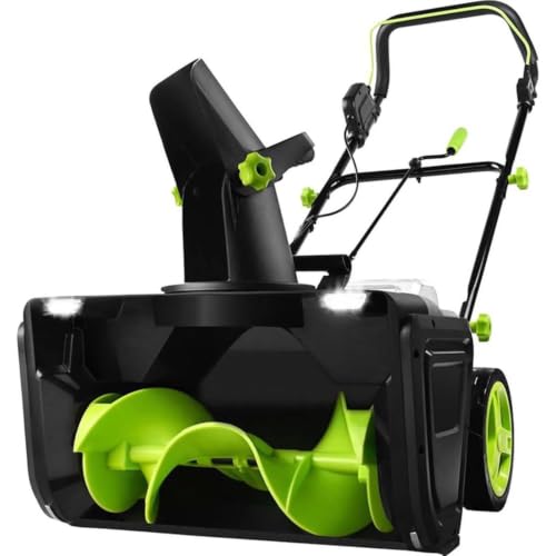 Cordless Snow Blower, Battery Powered Snow Thrower