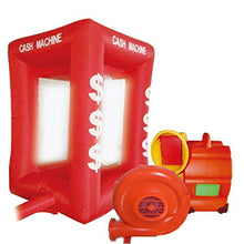 BMGIANT 87 Inch Inflatable Cash Cube Money Grab Machine with 2 Blowers