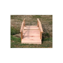 Creekvine Designs Cedar Garden Bridge - Western Red Cedar 4'