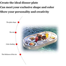 Rattan Woven Floating Food and Drink Holder with Handles, Swimming Pool Floating Tray Table, for Outdoor Summer Swimming Beach Pool Party,Apricot