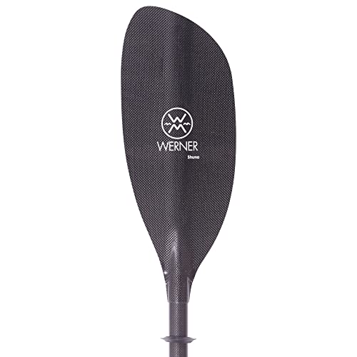 Werner Paddles Shuna Carbon Bent Shaft Kayak Paddle-220cm