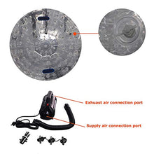 Inflatable Time Human Hamster Zorb Ball 8.2ft Transparent