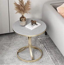NRFJFOP Rock Slab Side Table Small Coffee Marble Living Room Sofa Corner Balcony Sideboard