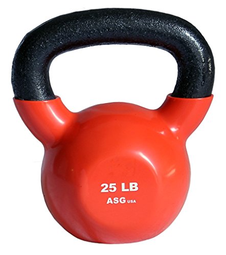 Ader Sporting Goods Ader Vinyl Kettlebell 6 Pcs Set