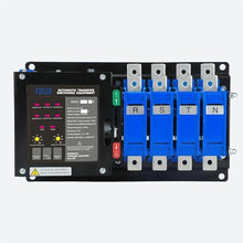 BOBYK ATS YES1-125NA PC Class Dual Power 2P 3P 4P 60A 100A 125A Automatic Transfer Switches 400V 220V Generator, Black