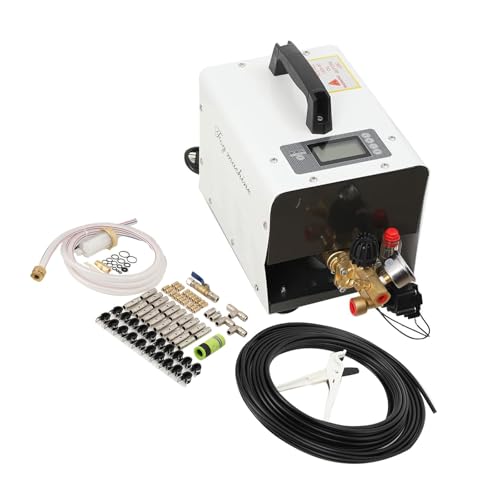 EODSAD Outdoor Misting Cooling System with Pump Kit 860PSI + 20pc Nozzle