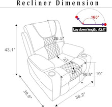 UOPYNE Power Lift Recliner Chair for Elderly with Massage and Heat, Electric Lay Flat Sleeping Recliner with Cup Holder, Breathable Leather Infinite Position Reclining Sofa