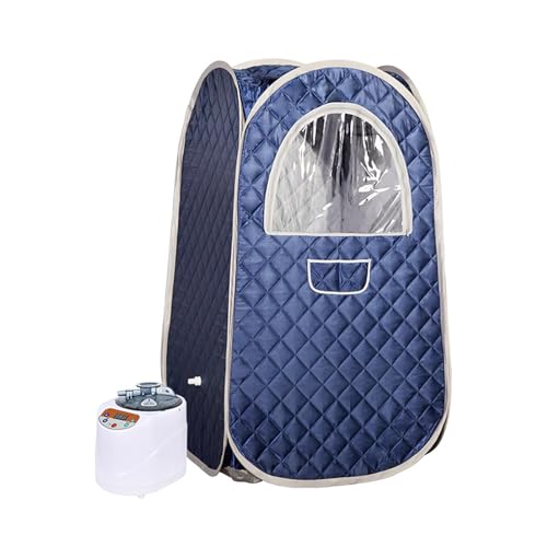 POGHDBXA Sauna Accessories, Portable Steam Sauna Full Body Personal Home Spa Foldable Saunas Tent(3L Machine)