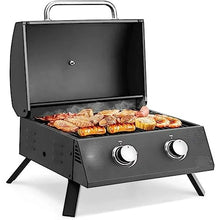 Patio Camping Travel Grill BTU Portable Propane Gas BBQ Grills Family Outdoor