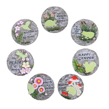 Kunovo Glow in The Dark Stepping Garden Stones, All-Weather Outdoor Patio Décor Pavers, Multicolored Landscaping Decorative Stone for Courtyard/Path (Size : 1 Pack), 58741