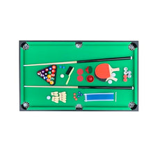 KICK Pentacle 55" 5-in-1 Multi Game Table Black