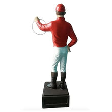 Classic Lawn Jockeys Red Matte Garden Statue, 36" Height