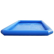 TECHTONGDA Inflatable Pool with 110V Blower, Large 26.2ft for Backyard Blue